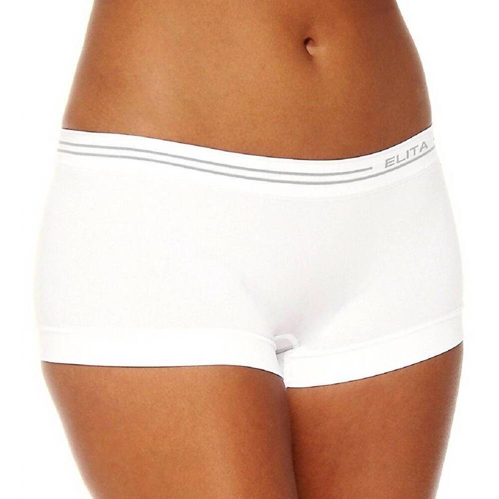 NEW ELITA signature seamless low rise panty in white